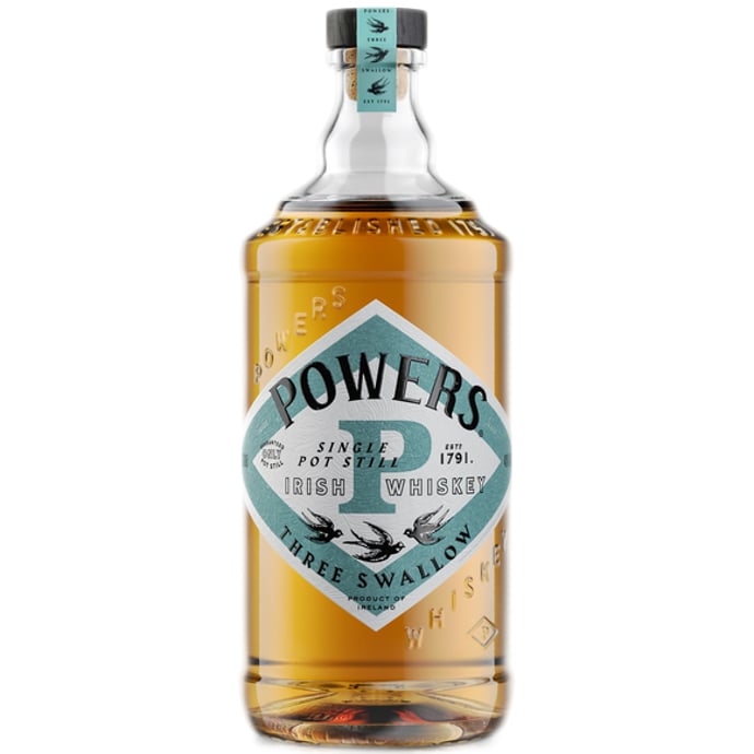 Powers Three Swallow Release Single Pot Still Whiskey