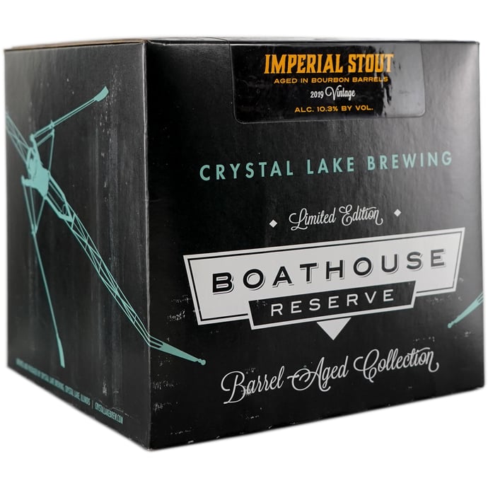 Crystal Lake Brewing Boathouse Reserve Bourbon Barrel Aged Imperial Stout