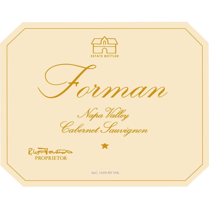 Forman Cabernet Sauvignon 2015