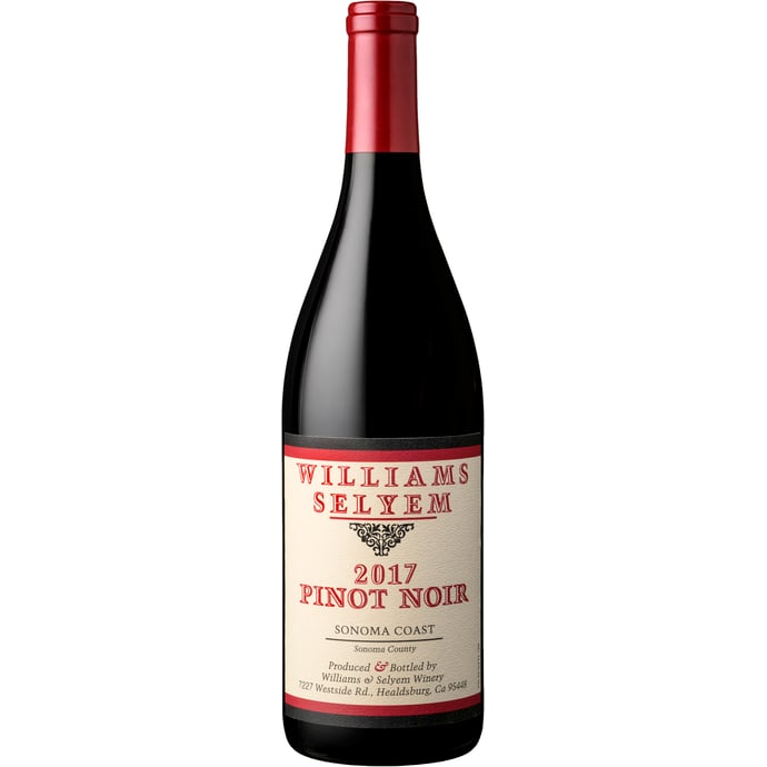 Williams Selyem Pinot Noir Sonoma Coast 2017