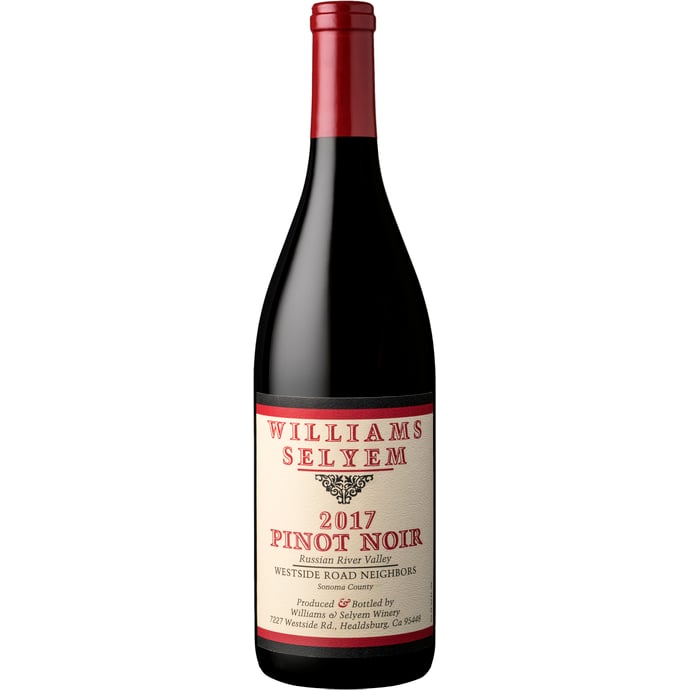 Williams Selyem Pinot Noir Westside Road Neighbors 2017