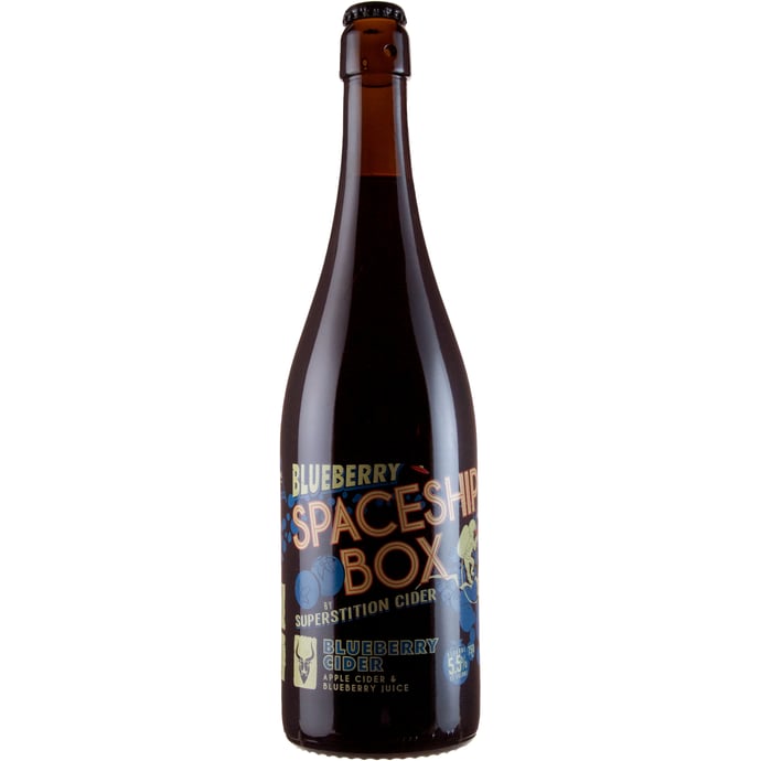 Superstition Blueberry Spaceship Box