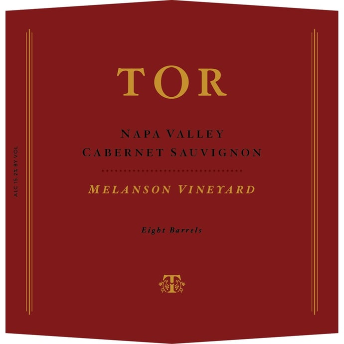 Tor Kenward Cabernet Sauvignon Melanson Vineyard 2016