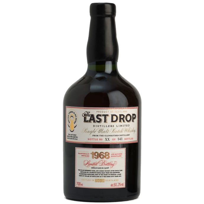 The Last Drop Glenrothes Single Cask # 13508 1968