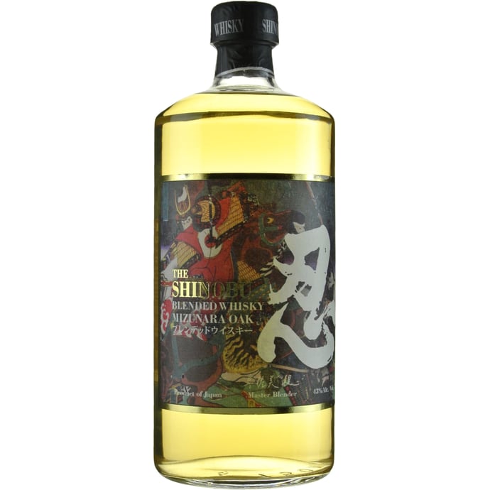 Shinobu Distillery Mizunara Oak Finish Blended Malt Whisky