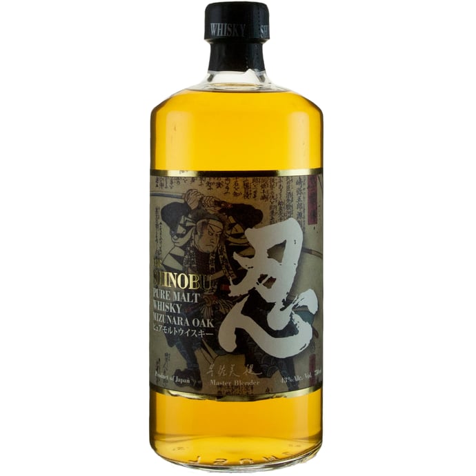 Shinobu Distillery Mizunara Oak Finish Pure Malt Whisky