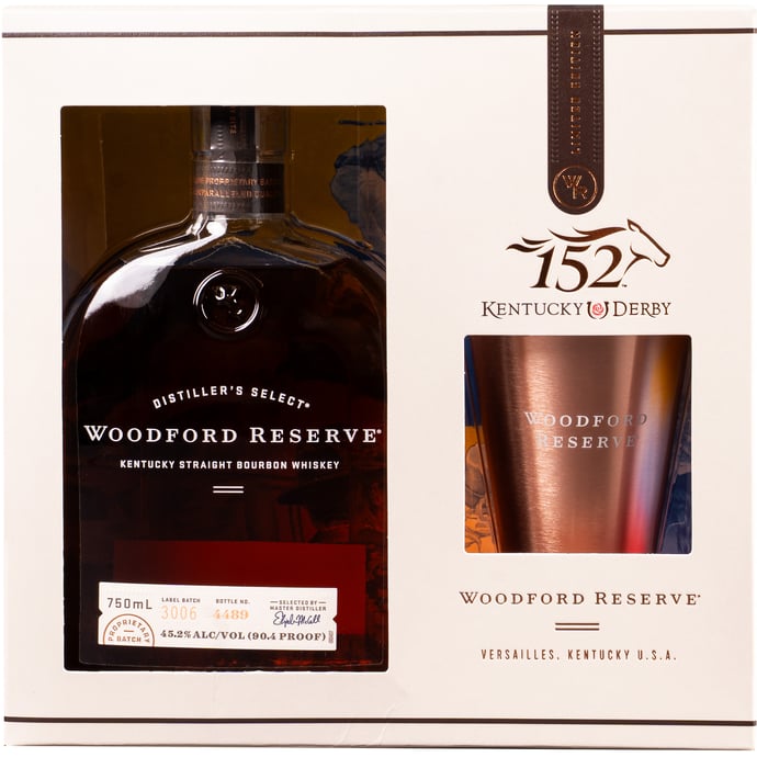 Woodford Reserve Bourbon with Mint Julep Cup