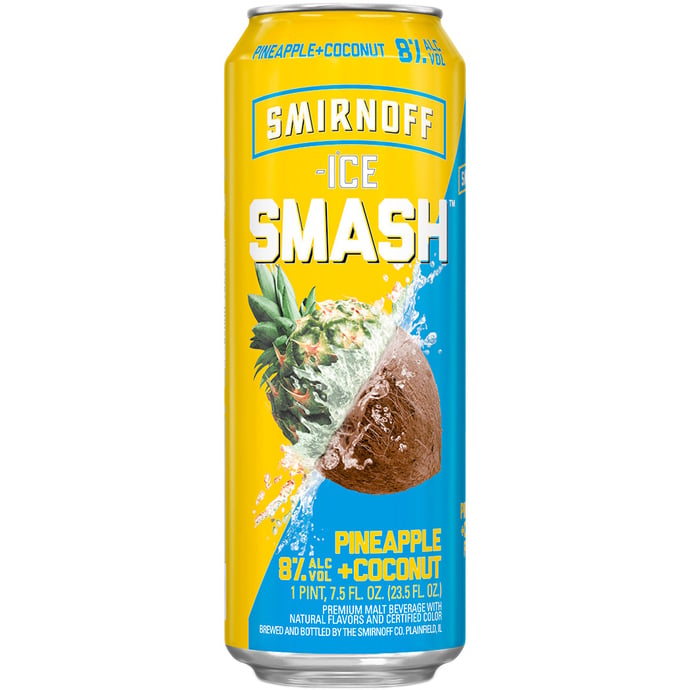 Smirnoff Ice Smash Pineapple Coconut