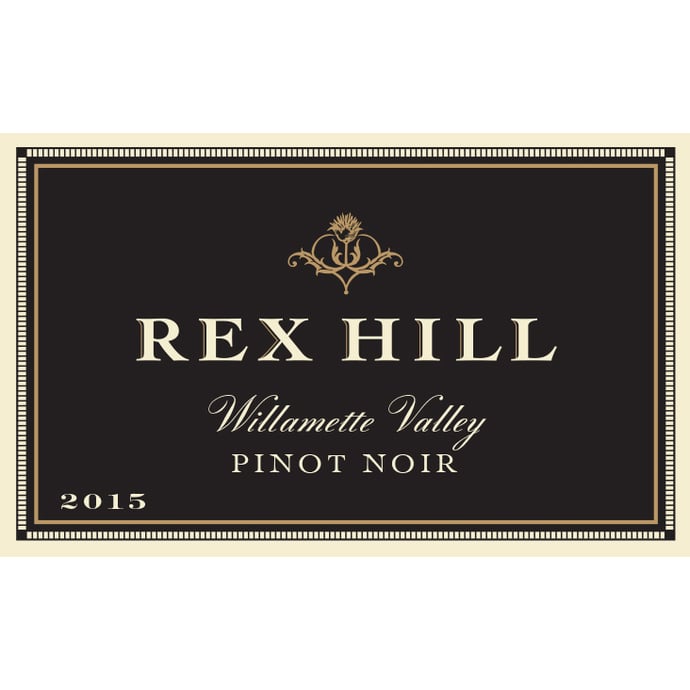 Rex Hill Pinot Noir Willamette Valley 2015 Half Bottle
