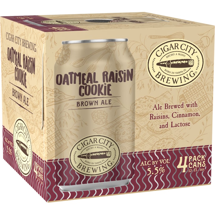 Cigar City Oatmeal Raisin Cookie
