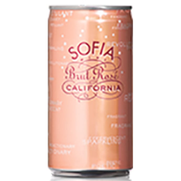 Coppola Sofia Brut Rose 1 Pack Can