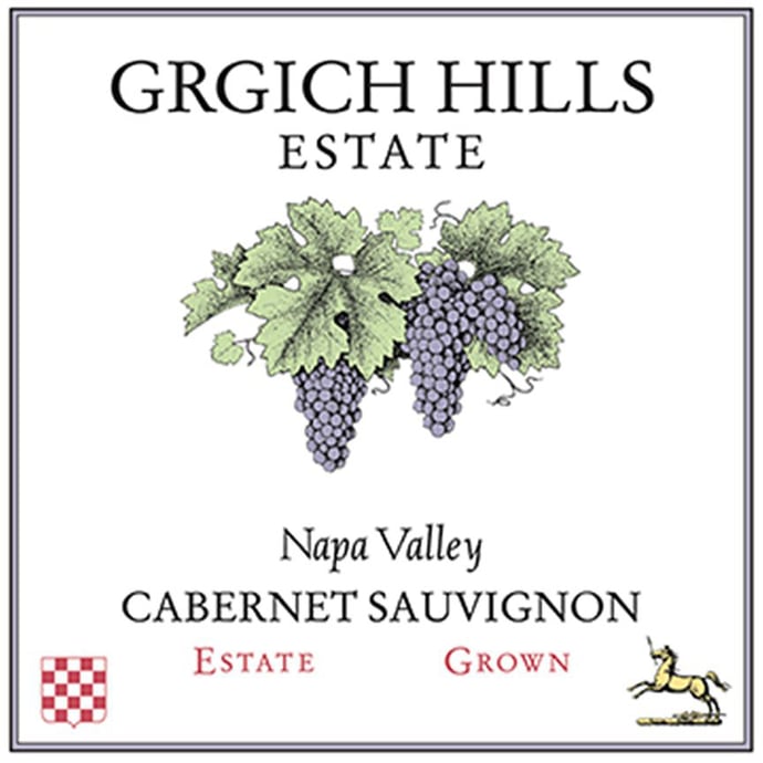 Grgich Hills Cabernet Sauvignon 2016 Half Bottle