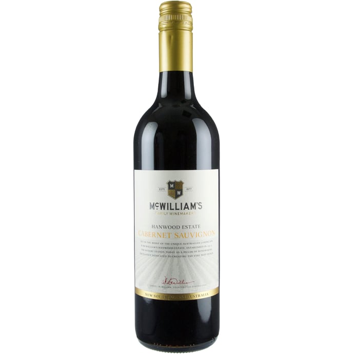 McWilliam's Hanwood Estate Cabernet Sauvignon 2017