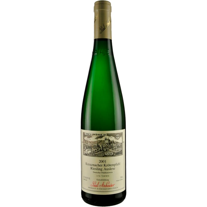 Paul Anheuser Kreuznacher Krotenpfuhl Riesling Auslese 2001