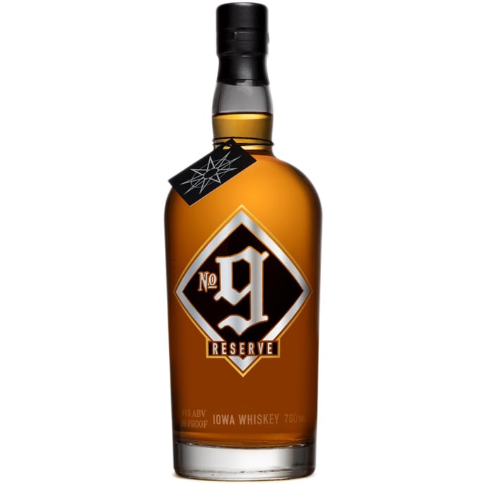 No. 9 Reserve Iowa Whiskey by Cedar Ridge for Slipknot