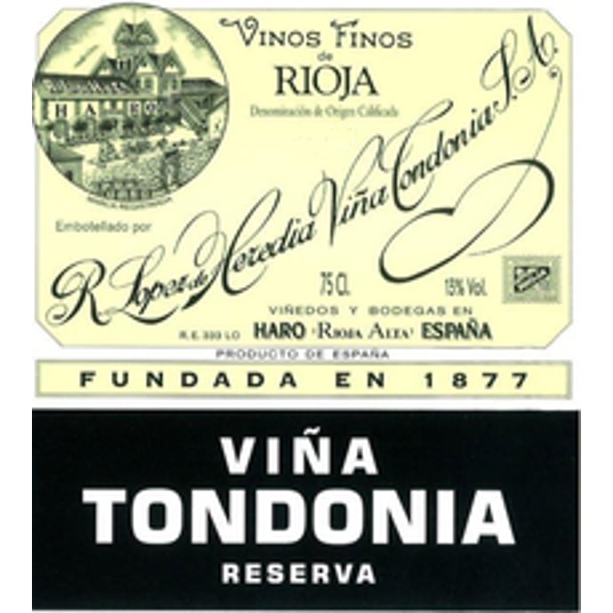 R Lopez de Heredia Vina Tondonia Reserva 2005