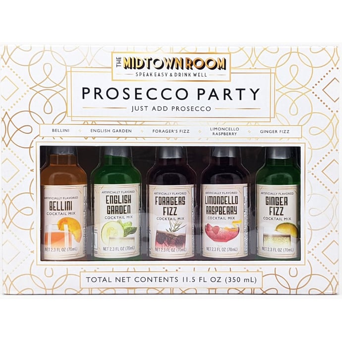 The Midtown Room Prosecco Party Cocktail Mixes