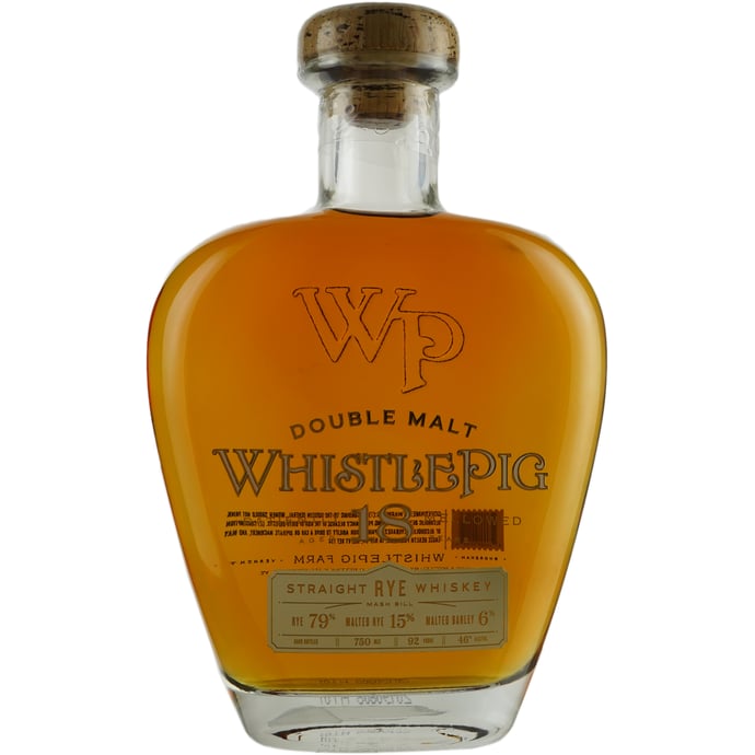 WhistlePig 18 year old Double Malt Straight Rye