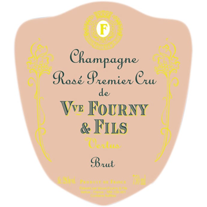 Veuve Fourny & Fils Vertus Extra Brut Rose Monts de Vertus 1er Cru