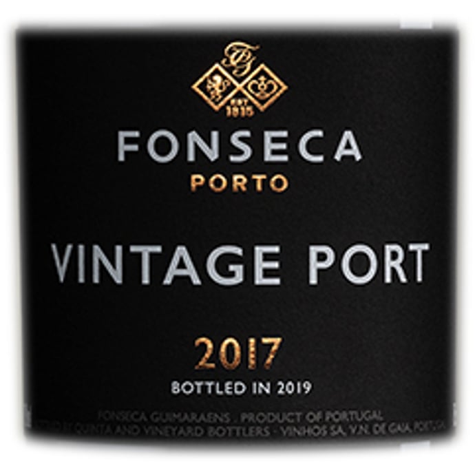 Fonseca Vintage Port 2017 Half Bottle
