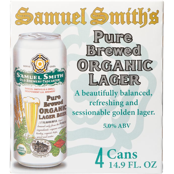 Samuel Smith's Pure Brewed Organic Lager