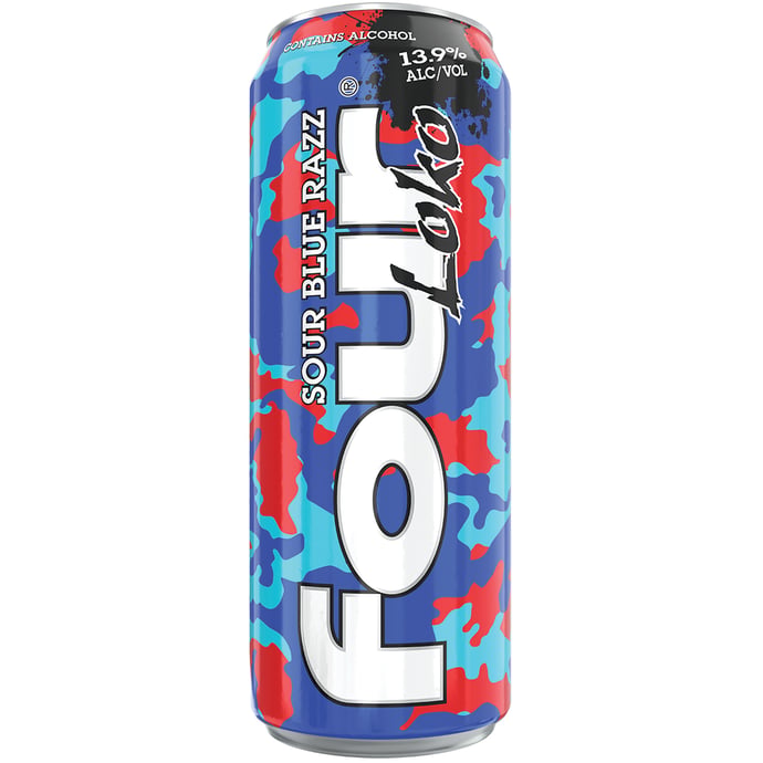 Four Loko Sour Blue Razz