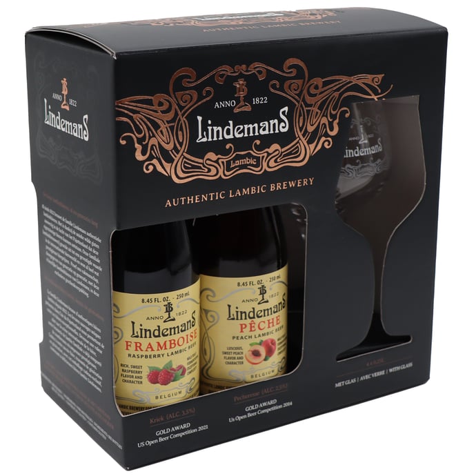 Lindemans Variety Gift Pack with Glass