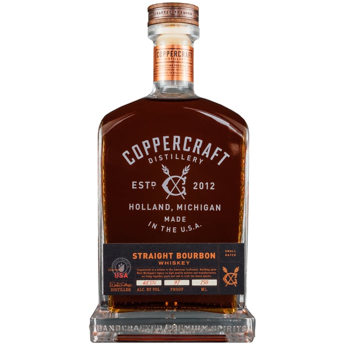 Coppercraft Distillery Straight Bourbon Whiskey