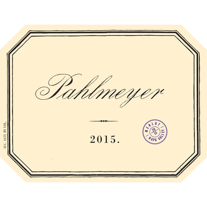 Pahlmeyer Merlot 2016
