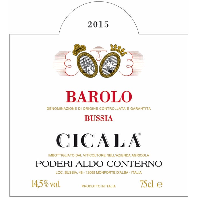 Aldo Conterno Barolo Cicala 2015