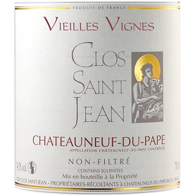 Clos Saint Jean Chateauneuf du Pape Vielles Vignes 2017