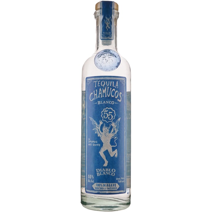 Tequila Chamucos Diablo Blanco 110 Proof