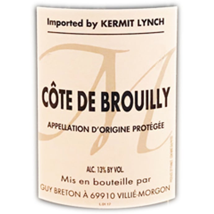 Guy Breton Cote de Brouilly 2018