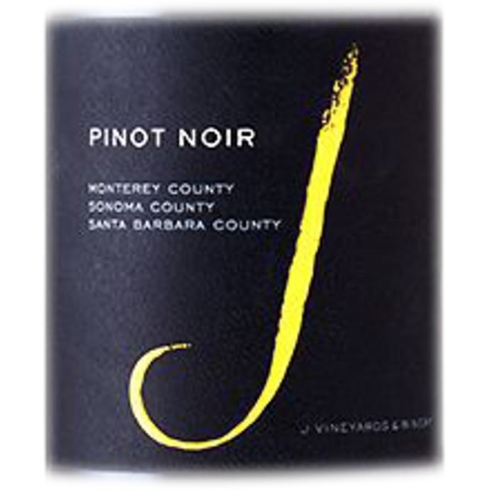 J Vineyards Pinot Noir California 2017 Half Bottle
