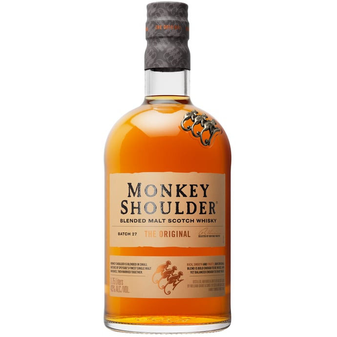 Monkey Shoulder Blended Malt Scotch Whisky
