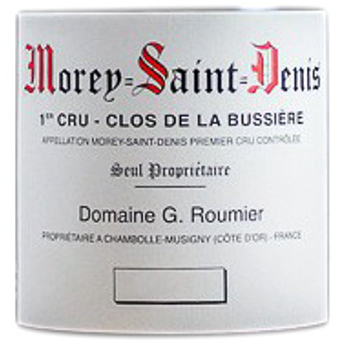 Domaine Georges Roumier Morey Saint Denis Clos de la Bussiere 2015