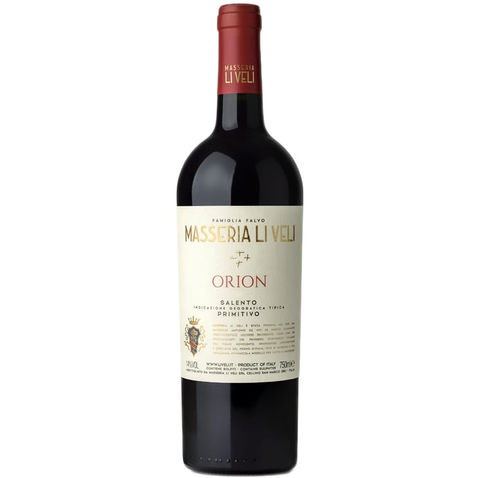 Li Veli Orion Salento Primitivo 2018