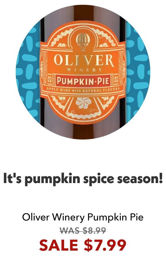 Oliver Winery Pumpkin Pie