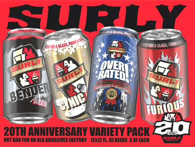 Surly 20th Anniversary  Variety Pack