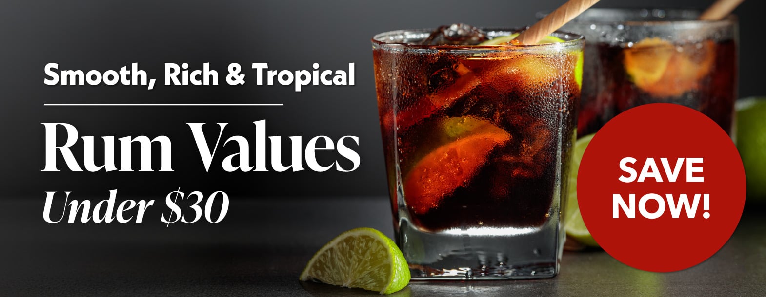 Save on Rum Favorites Under $30