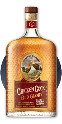 Chicken Cock Old Glory Kentucky Straight Rye Blended with Laird's Apple Brandy
