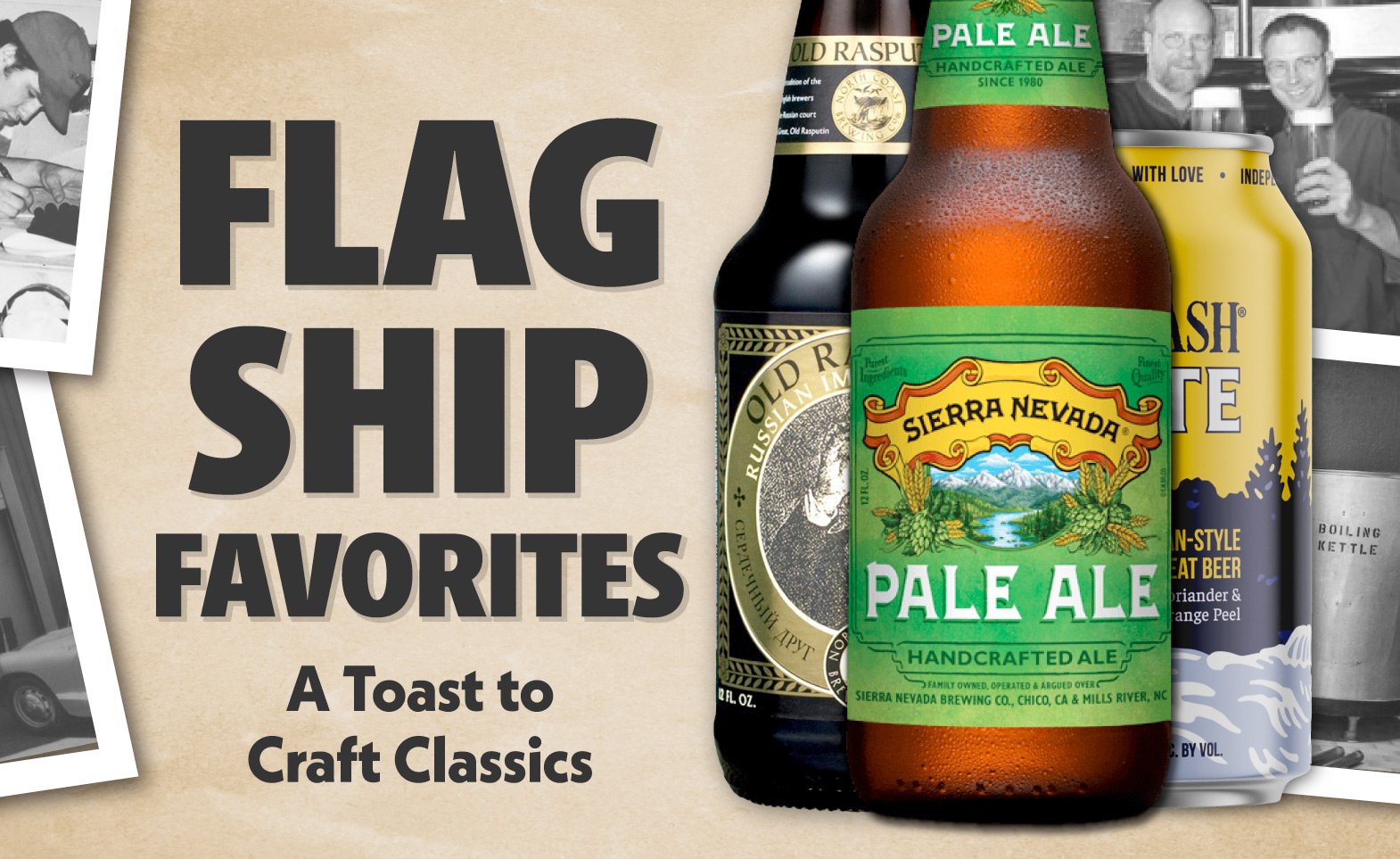 Flagship Favorites - A Toast to Craft Beer classics