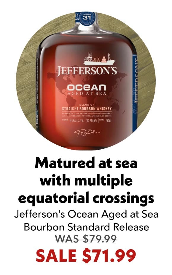 Jefferson's Ocean Aged at Sea Bourbon Standard Release