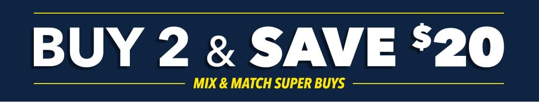 Buy 2 Save $20