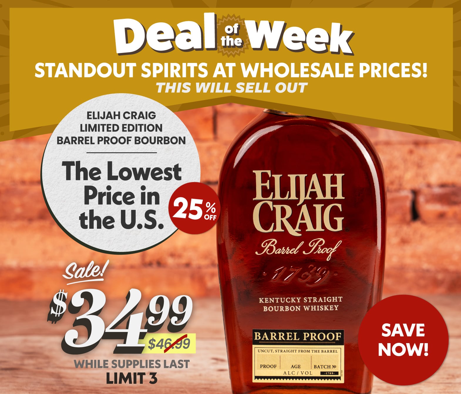 Binny's Deal of the Week