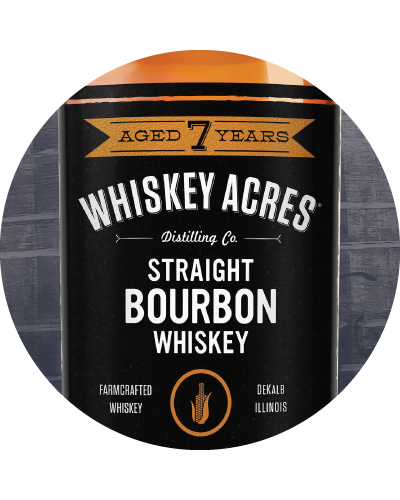 Whiskey Acres 7 year old Straight Bourbon