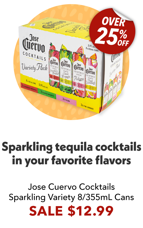 Cuervo Spk Variety 8 pack
