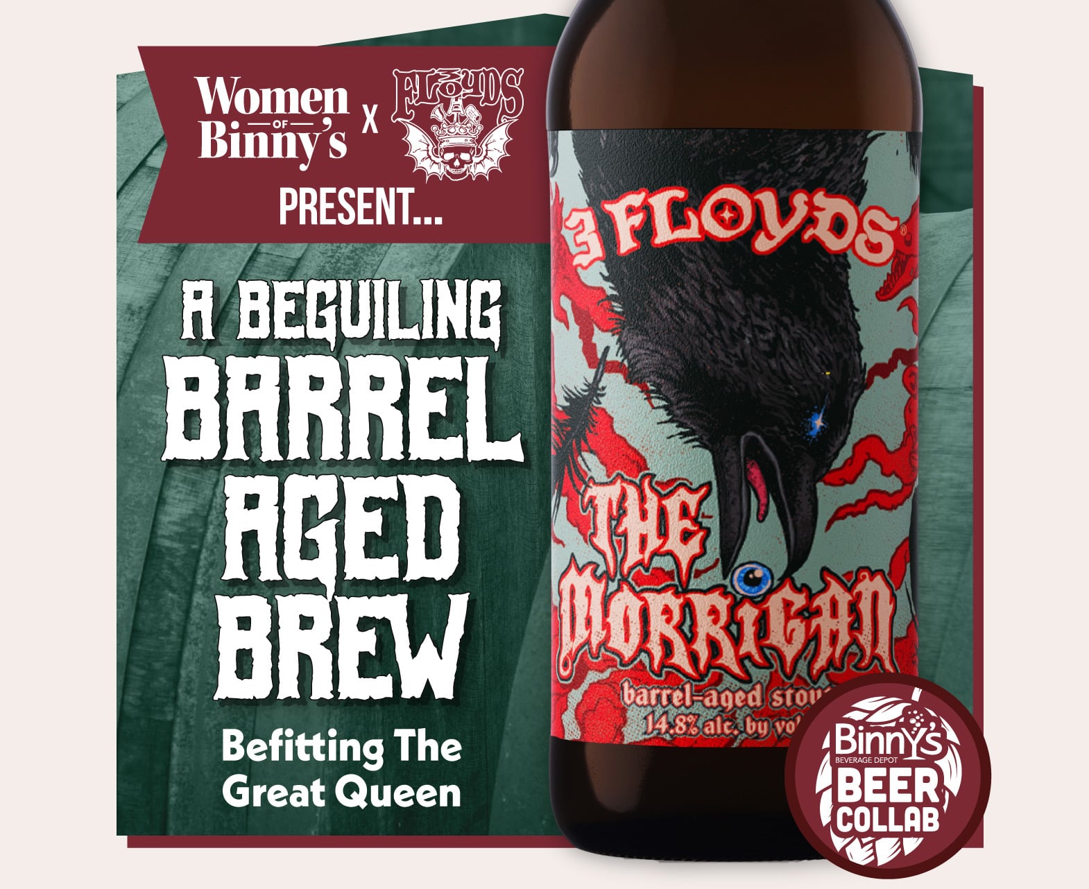 A Beguiling Barrel Aged Brew Befitting The Great Queen