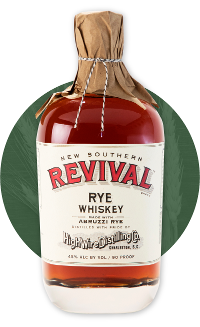 High Wire Distilling New Southern Revival 100% Abruzzi Rye Whiskey