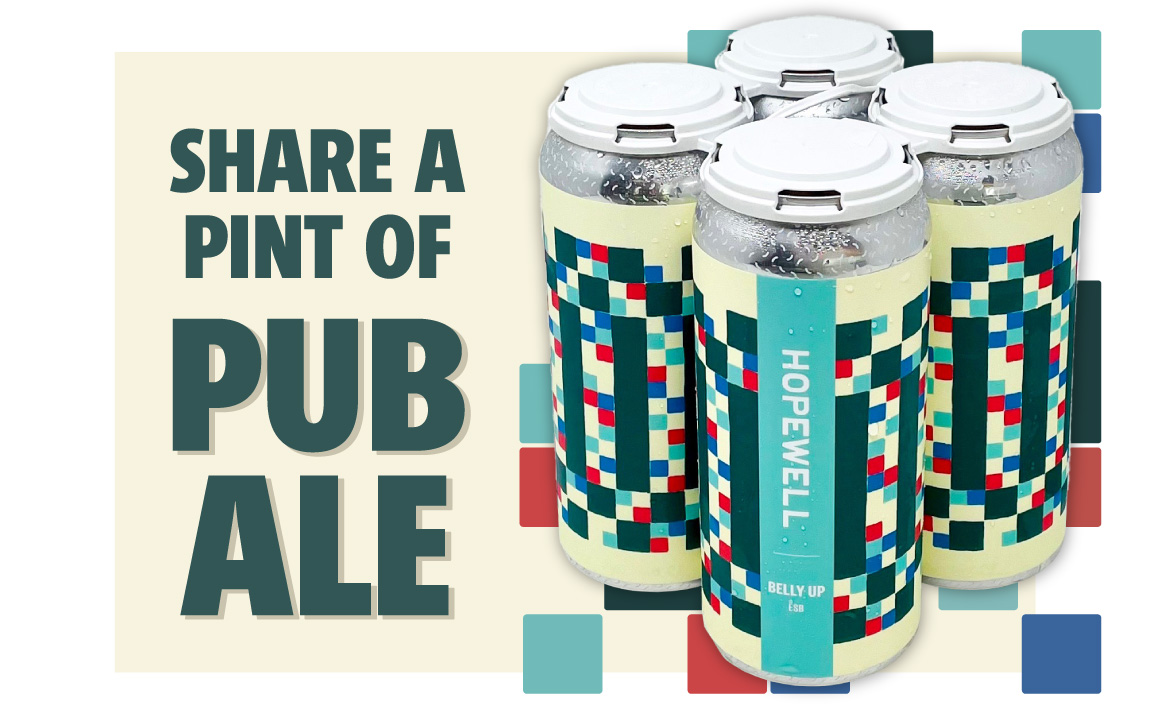 Share a Pint of Pub Ale